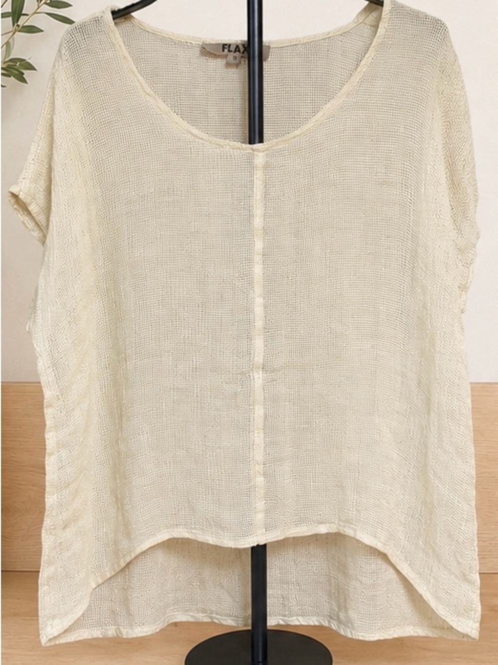FLAX 100% Linen  Tank Sz S NWOT Lithuania